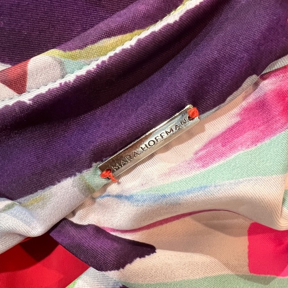 Mara Hoffman Lattice Underwire One Piece Swimsuit - Picture 9 of 9